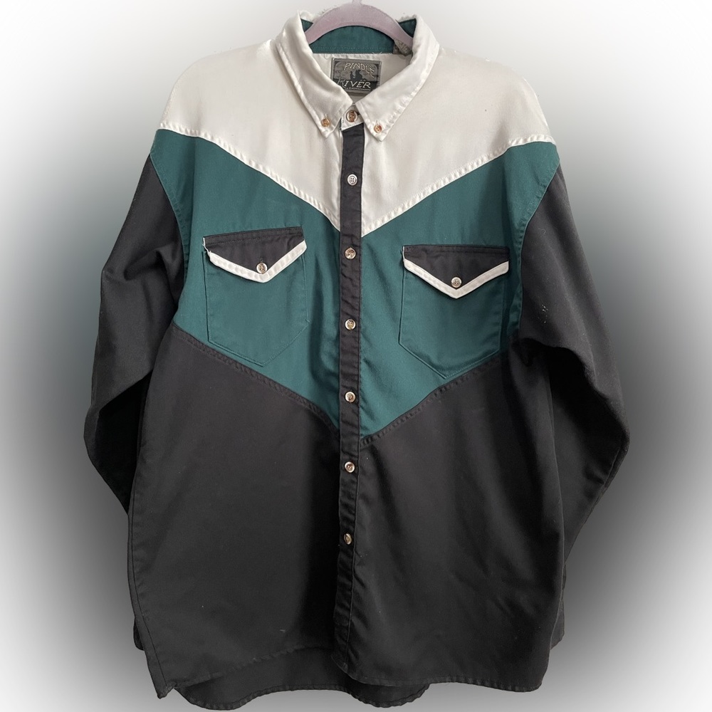 Vintage Spindle River Button Down